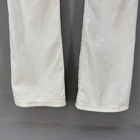 Miss Me Jeans Women's 26 (2) White Boot Cut Embellished Western Wear Summer - Picture 6 of 16